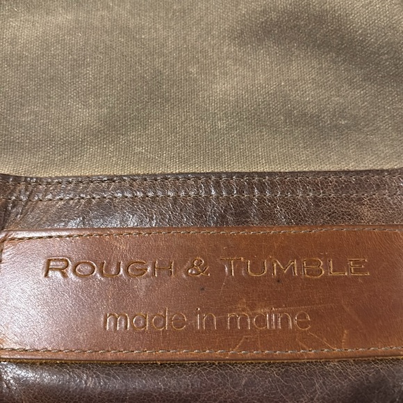 Vintage Rough and Tumble Purse made in Maine - Picture 2 of 10
